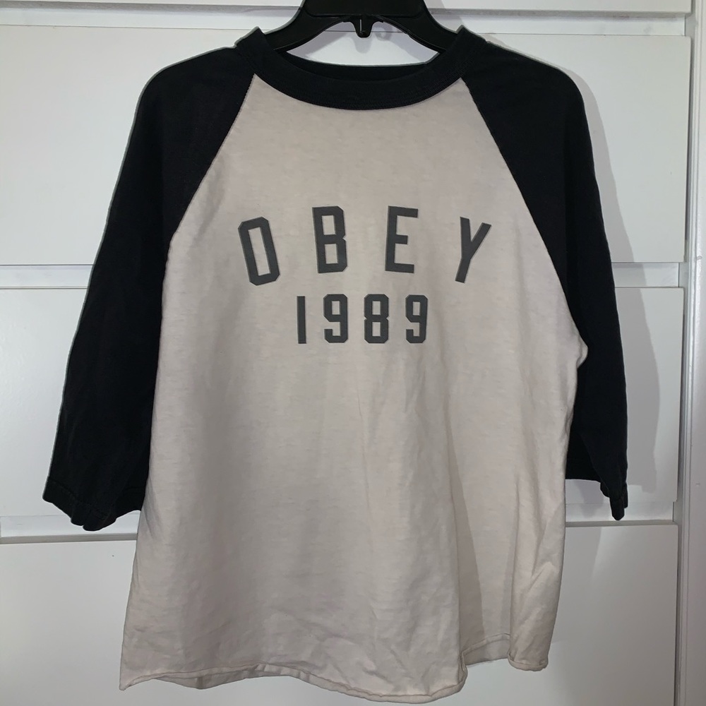 Obey Half-Sleeve Top